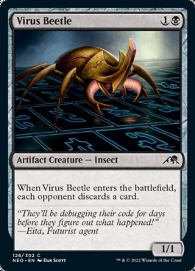 Virus Beetle [Kamigawa: Neon Dynasty] | Impulse Games and Hobbies