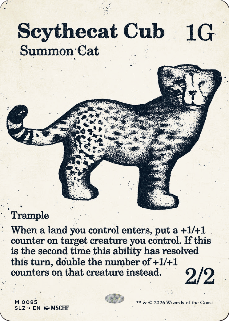 Scythecat Cub (0085) [Secret Lair x MSCHF: The Zeta Set] | Impulse Games and Hobbies