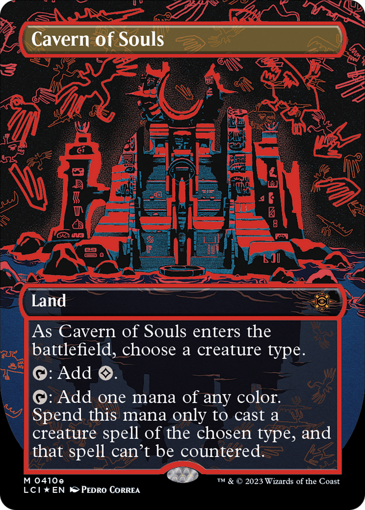 Cavern of Souls (0410e) (Borderless) [The Lost Caverns of Ixalan] | Impulse Games and Hobbies