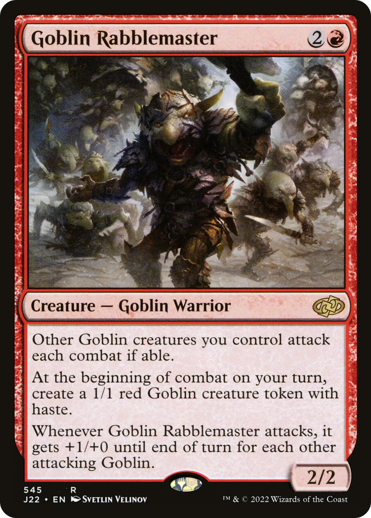 Goblin Rabblemaster [Jumpstart 2022] | Impulse Games and Hobbies