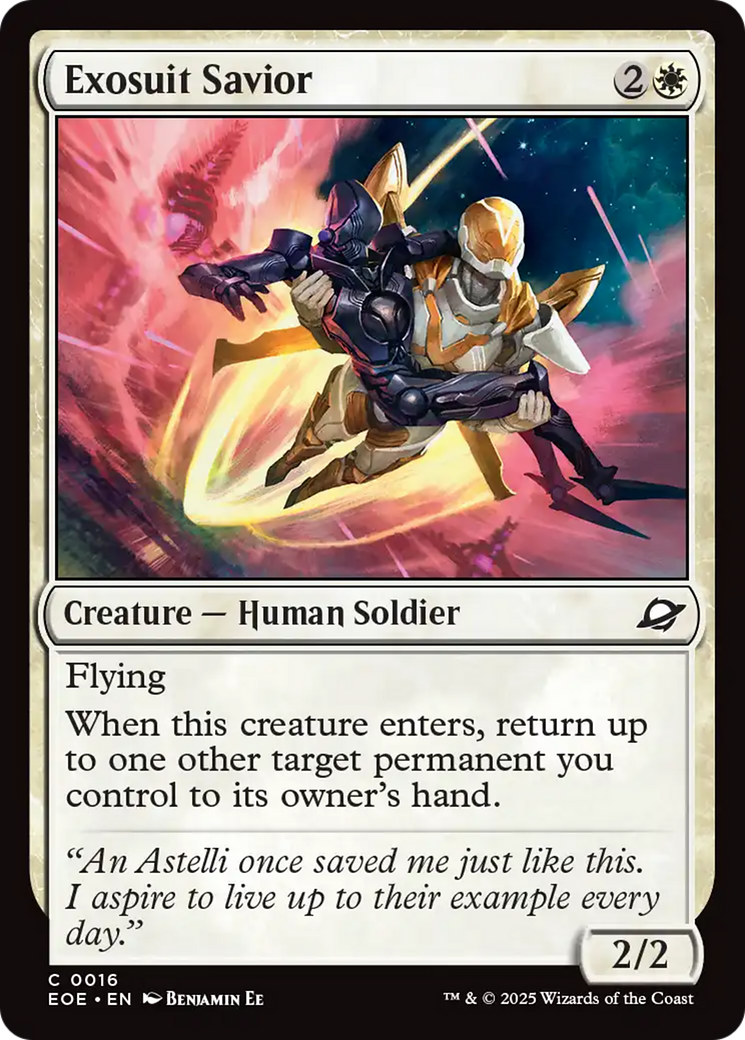 Exosuit Savior [Edge of Eternities] | Impulse Games and Hobbies