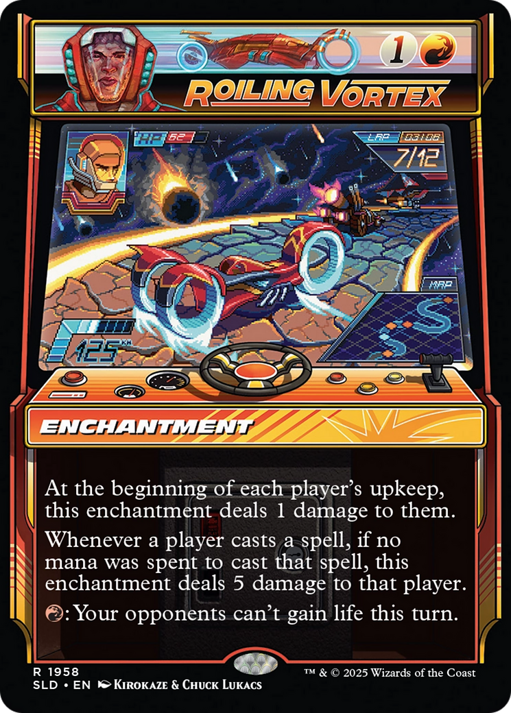 Roiling Vortex (Rainbow Foil) [Secret Lair Drop Series] | Impulse Games and Hobbies