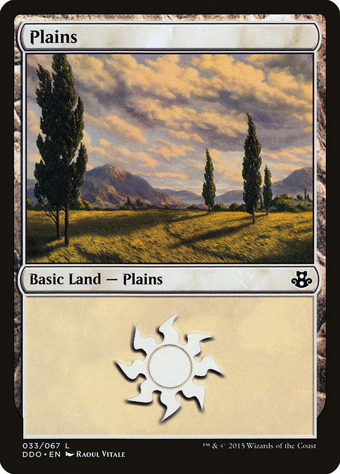 Plains (33) [Duel Decks: Elspeth vs. Kiora] | Impulse Games and Hobbies