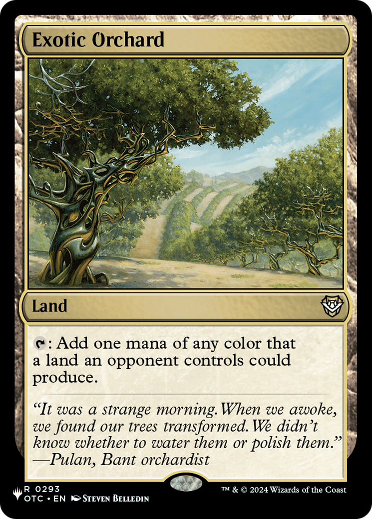Exotic Orchard (OTC) [The List] | Impulse Games and Hobbies