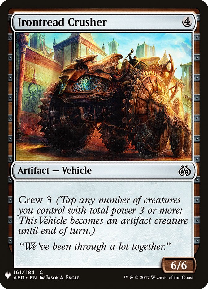 Irontread Crusher [Mystery Booster] | Impulse Games and Hobbies