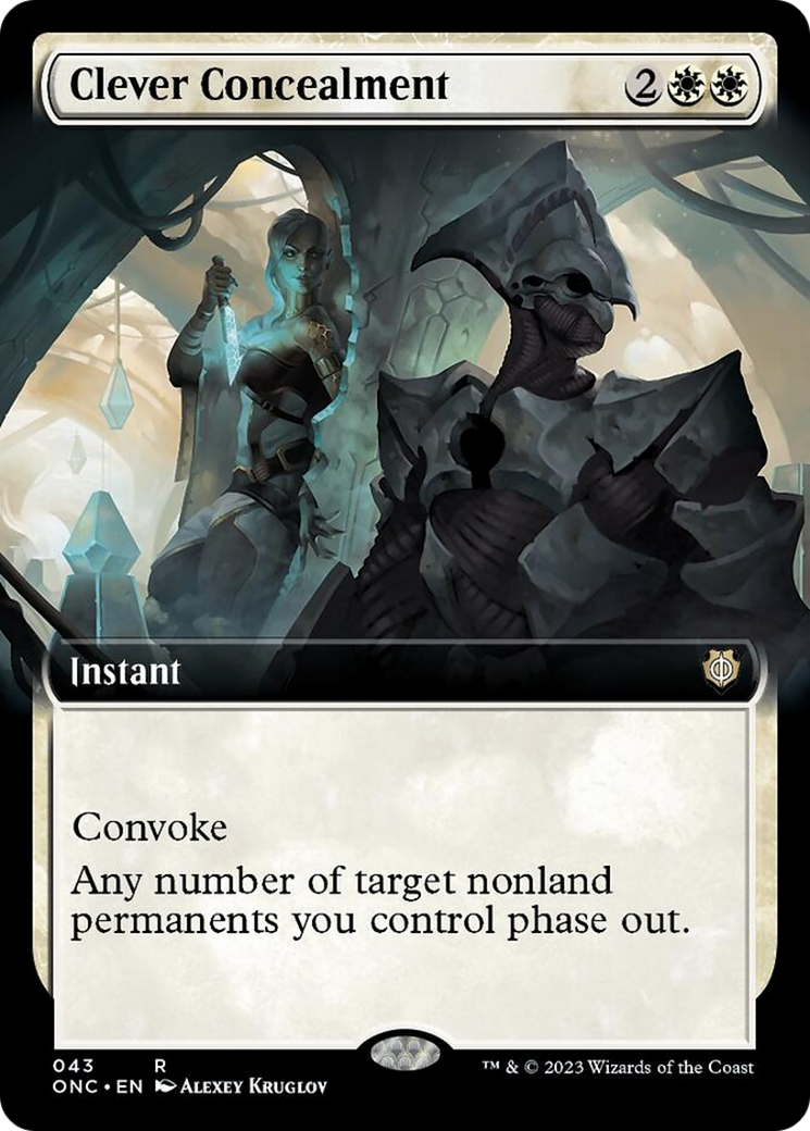 Clever Concealment (Extended Art) [Phyrexia: All Will Be One Commander] | Impulse Games and Hobbies