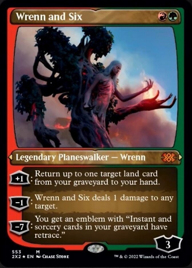 Wrenn and Six (Foil Etched) [Double Masters 2022] | Impulse Games and Hobbies