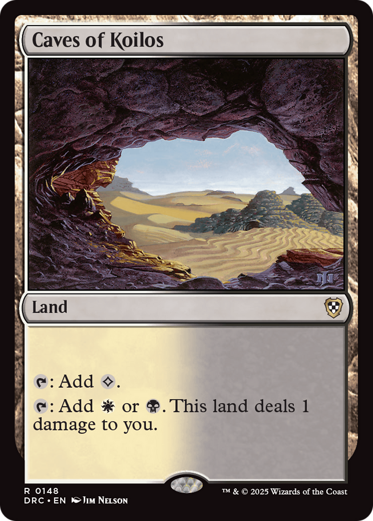 Caves of Koilos [Aetherdrift Commander] | Impulse Games and Hobbies
