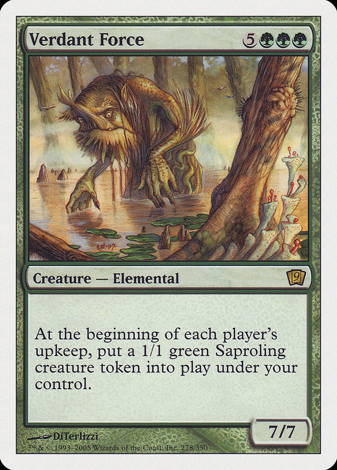 Verdant Force (9th Edition) [Oversize Cards] | Impulse Games and Hobbies