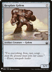 Hexplate Golem [Mystery Booster] | Impulse Games and Hobbies