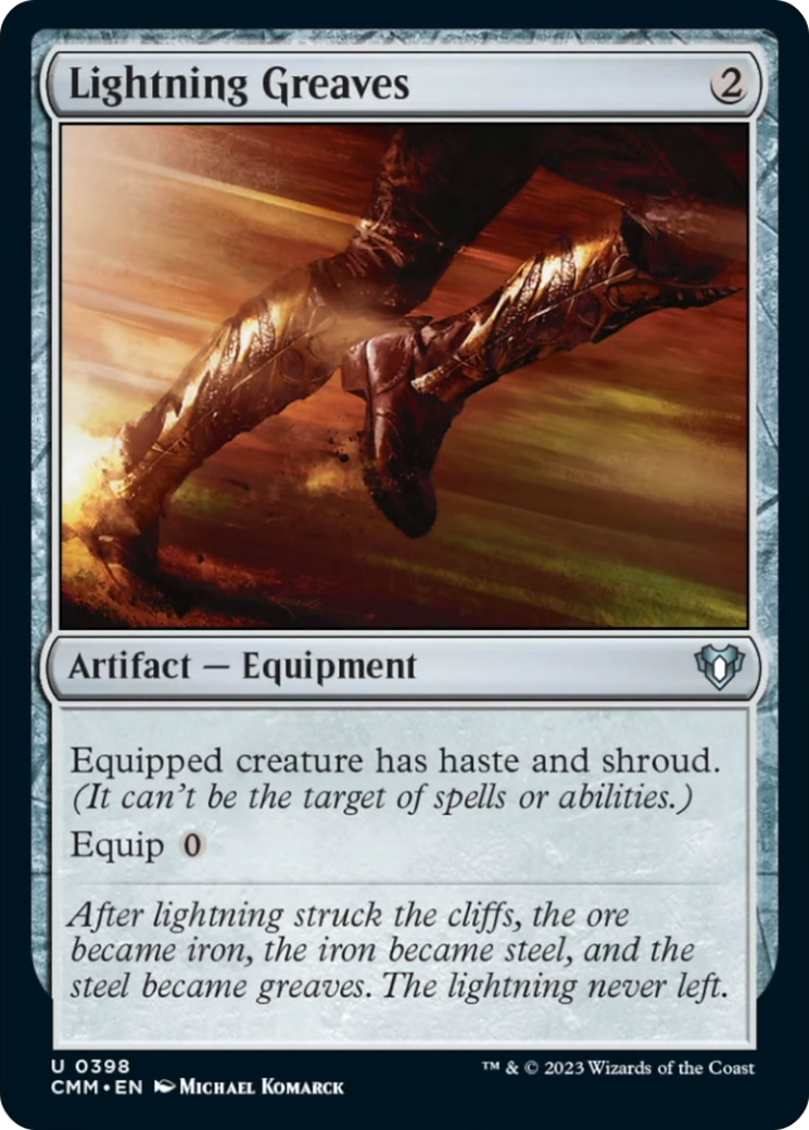 Lightning Greaves [Commander Masters] | Impulse Games and Hobbies