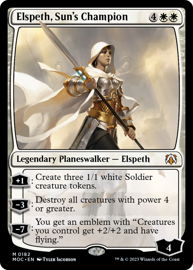 Elspeth, Sun's Champion [March of the Machine Commander] | Impulse Games and Hobbies