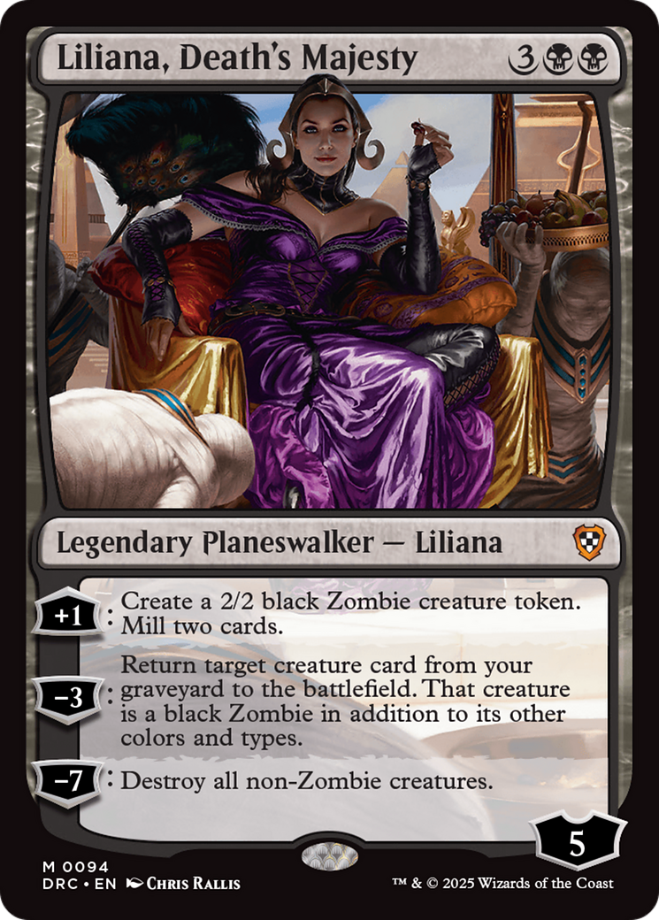 Liliana, Death's Majesty [Aetherdrift Commander] | Impulse Games and Hobbies