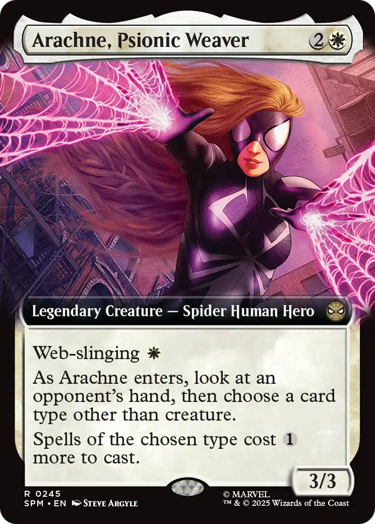 Arachne, Psionic Weaver (Extended Art) [Marvel's Spider-Man] | Impulse Games and Hobbies