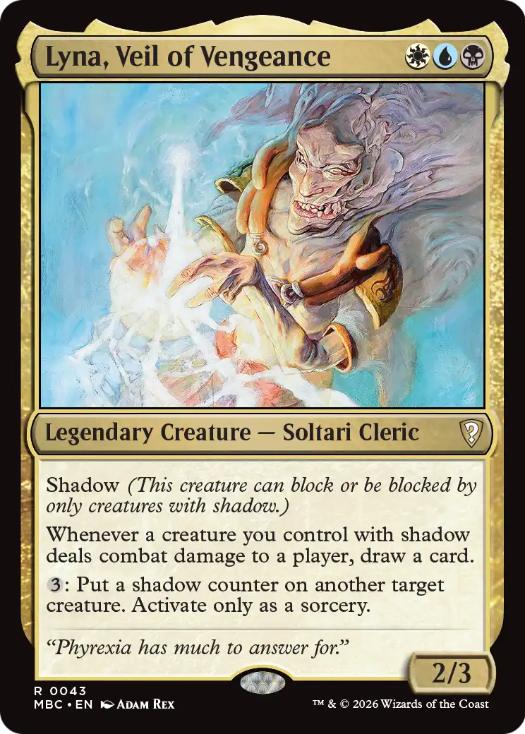 Lyna, Veil of Vengeance [Mystery Booster: Commander Edition] | Impulse Games and Hobbies