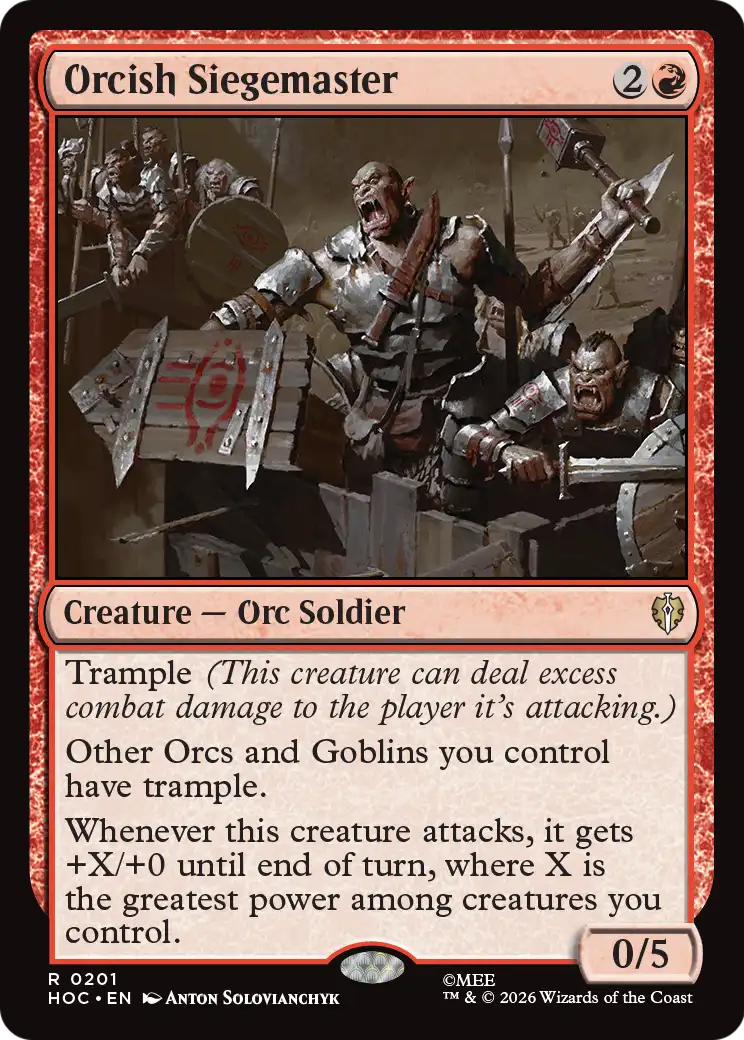 Orcish Siegemaster [The Hobbit: Eternal-Legal] | Impulse Games and Hobbies
