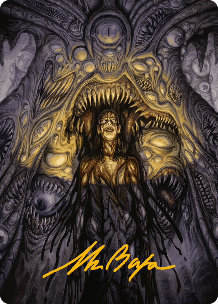 Chthonian Nightmare Art Card (Gold-Stamped Signature) [Modern Horizons 3 Art Series] | Impulse Games and Hobbies