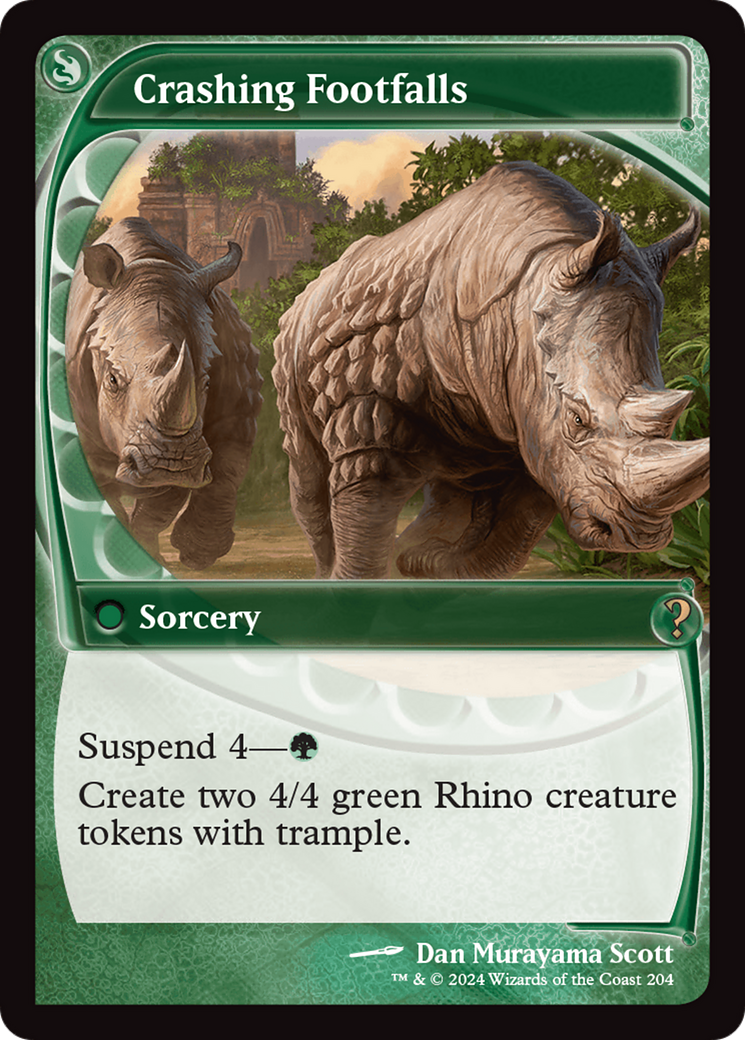 Crashing Footfalls (Future Sight) [Mystery Booster 2] | Impulse Games and Hobbies