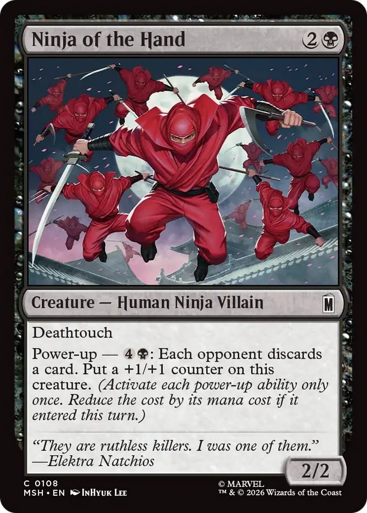 Ninja of the Hand [Marvel Super Heroes] | Impulse Games and Hobbies