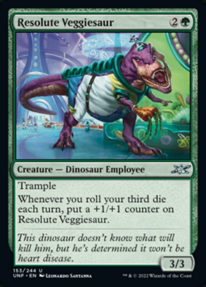 Resolute Veggiesaur [Unfinity] | Impulse Games and Hobbies