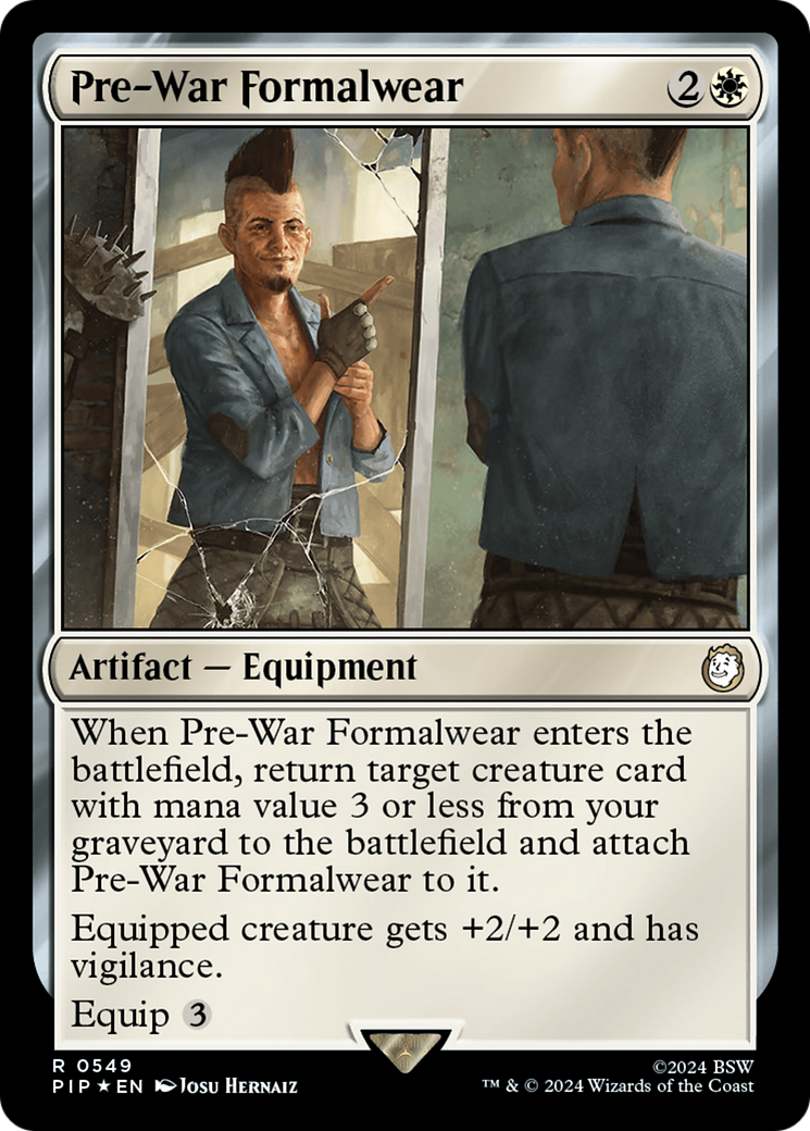 Pre-War Formalwear (Surge Foil) [Fallout] | Impulse Games and Hobbies