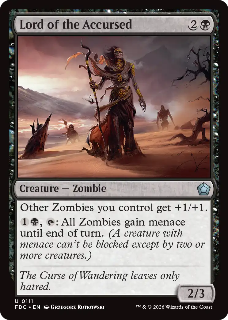 Lord of the Accursed [Foundations Commander] | Impulse Games and Hobbies