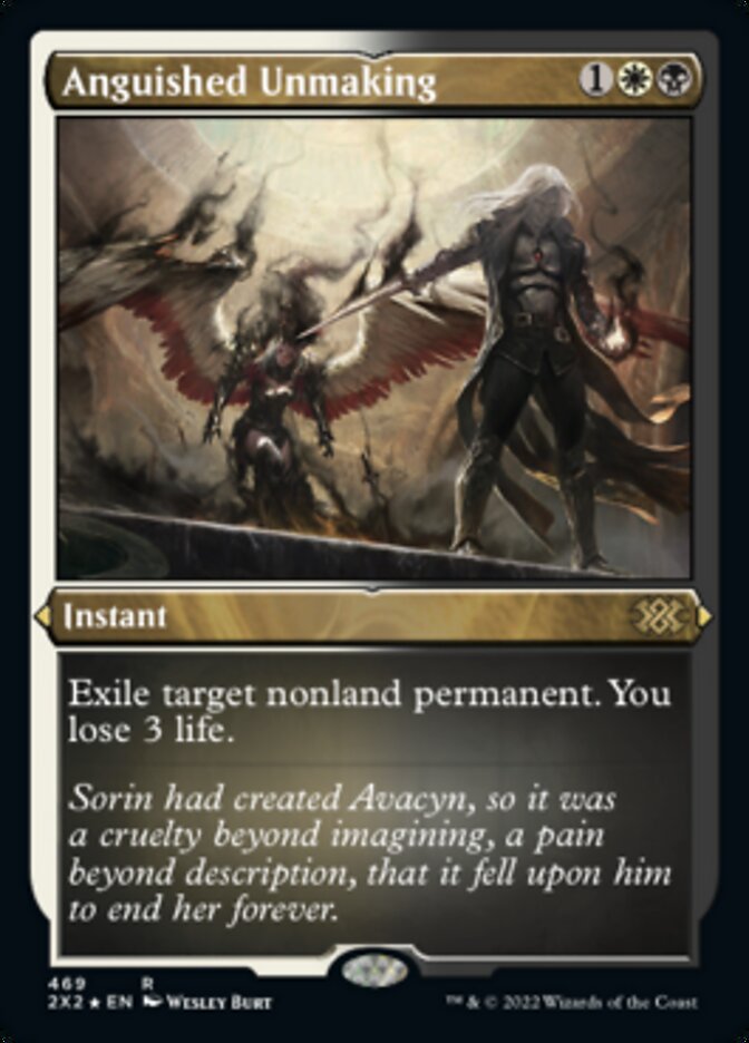 Anguished Unmaking (Foil Etched) [Double Masters 2022] | Impulse Games and Hobbies