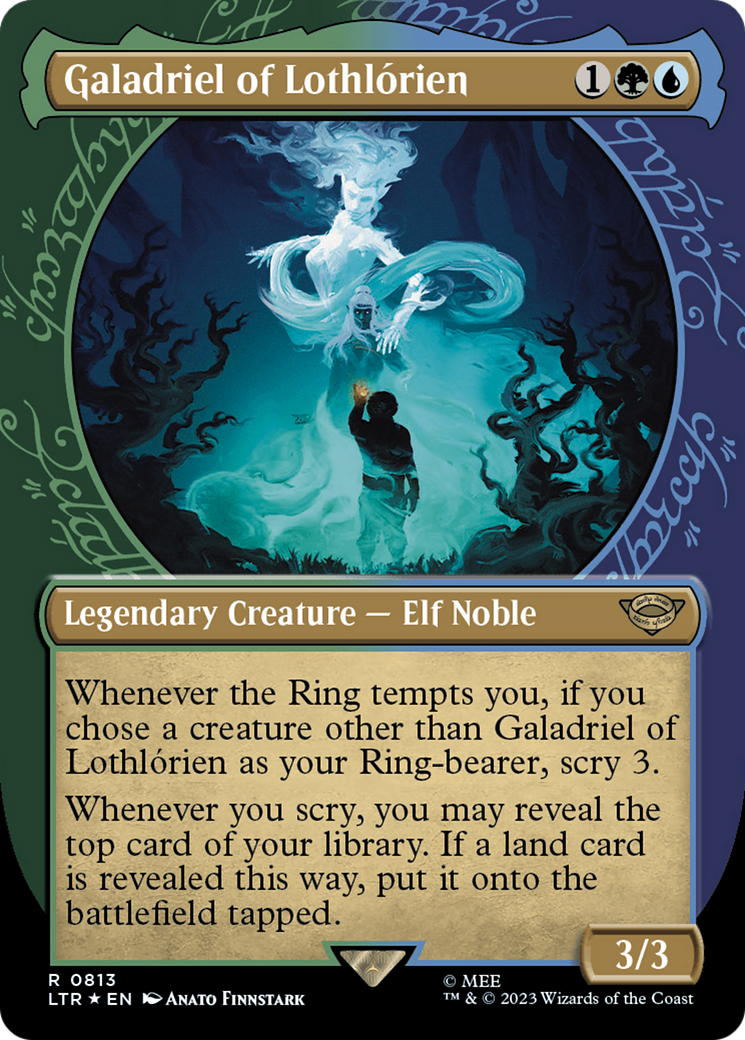Galadriel of Lothlorien (Showcase) (Surge Foil) [The Lord of the Rings: Tales of Middle-Earth] | Impulse Games and Hobbies