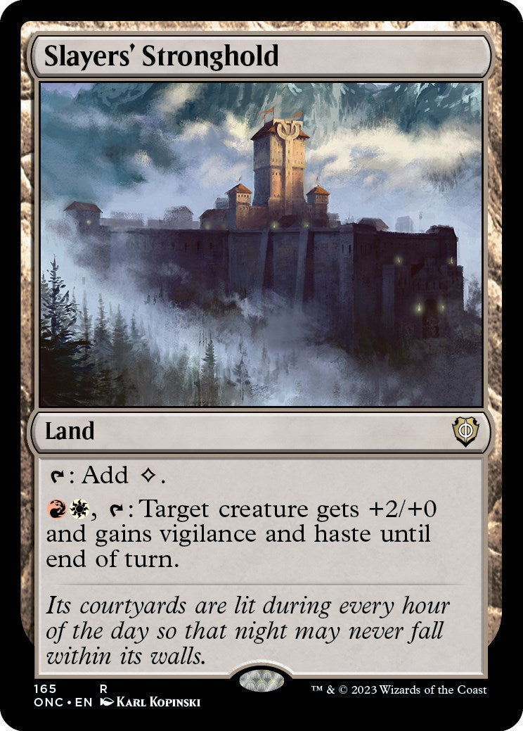 Slayers' Stronghold [Phyrexia: All Will Be One Commander] | Impulse Games and Hobbies