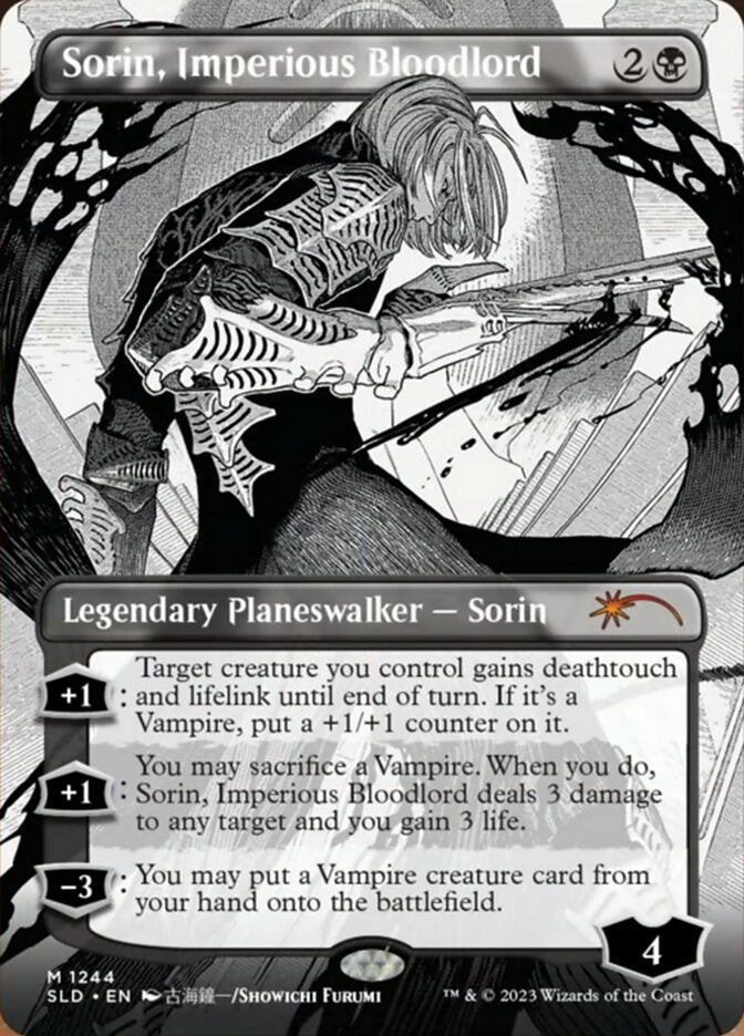 Sorin, Imperious Bloodlord (Borderless) [Secret Lair Drop Series] | Impulse Games and Hobbies
