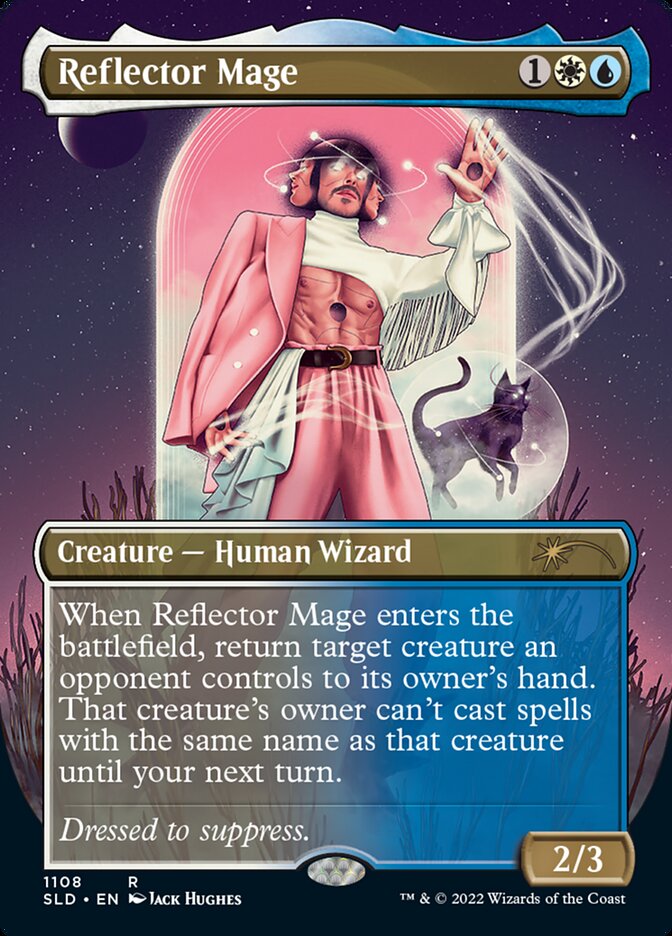 Reflector Mage (Borderless) [Secret Lair Drop Series] | Impulse Games and Hobbies