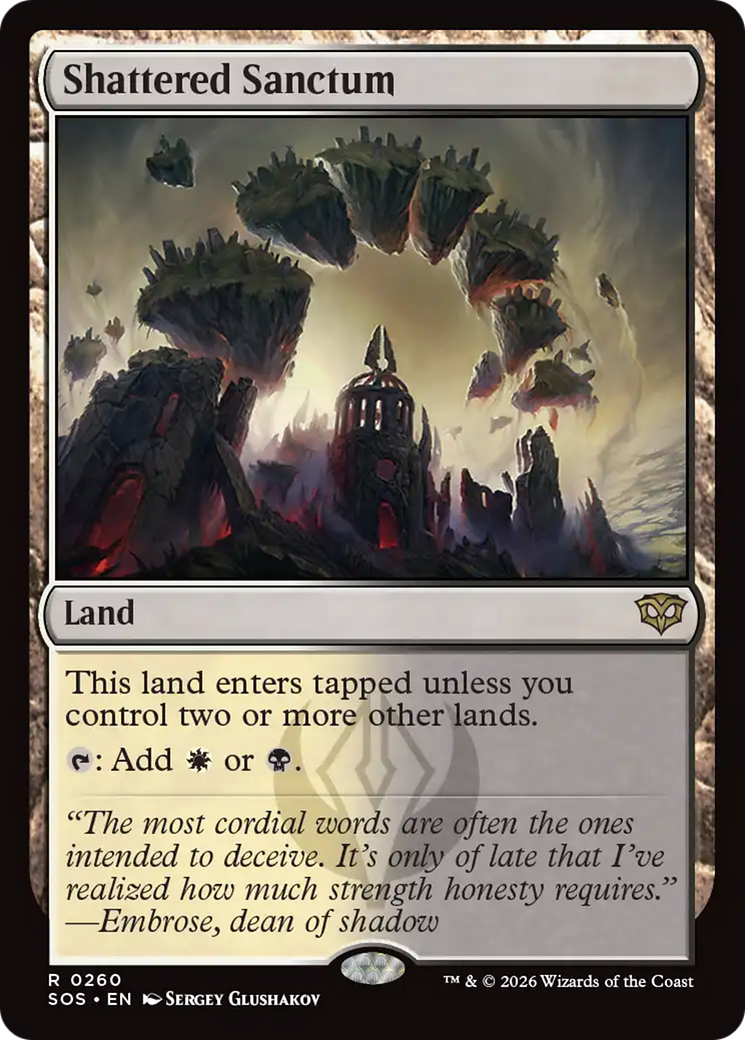 Shattered Sanctum [Secrets of Strixhaven] | Impulse Games and Hobbies