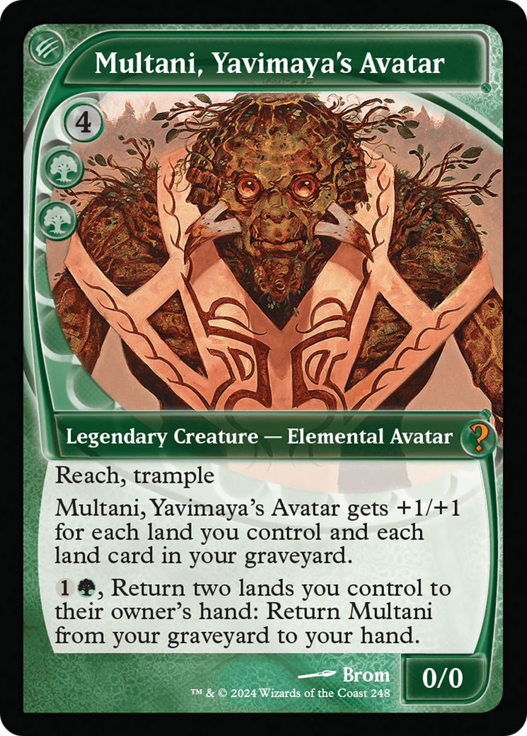 Multani, Yavimaya's Avatar (Future Sight) [Mystery Booster 2] | Impulse Games and Hobbies