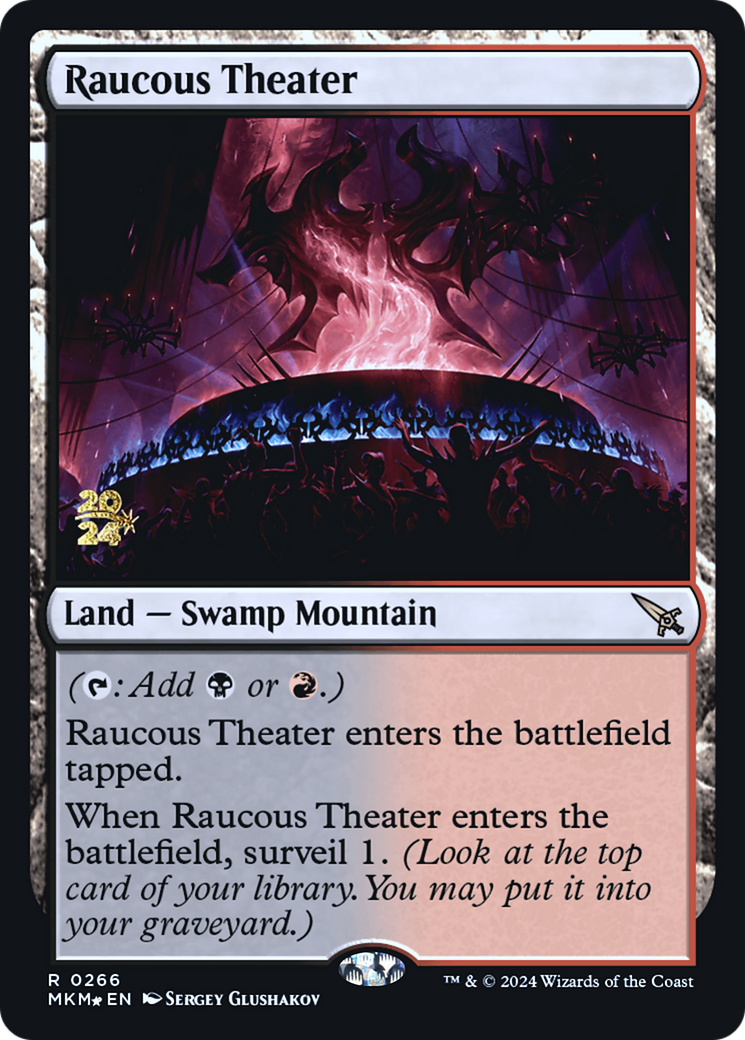 Raucous Theater [Murders at Karlov Manor Prerelease Promos] | Impulse Games and Hobbies