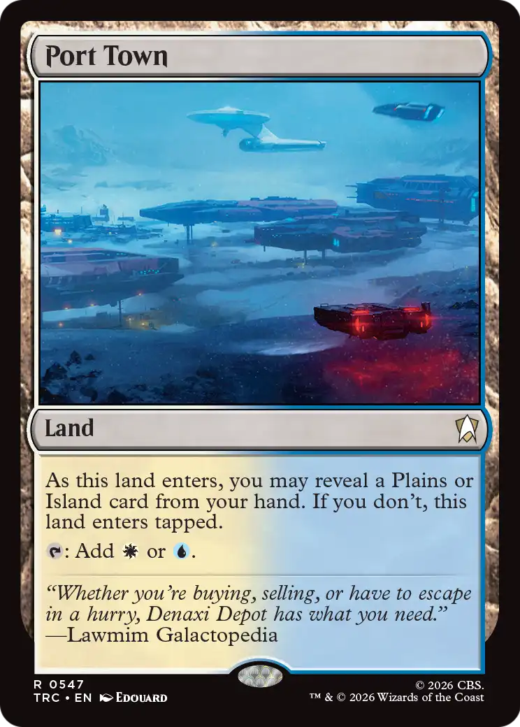 Port Town (Surge Foil) [Star Trek Commander] | Impulse Games and Hobbies