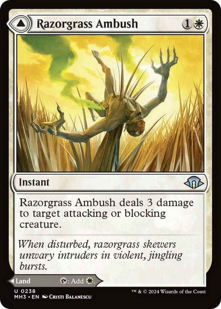 Razorgrass Ambush // Razorgrass Field [Modern Horizons 3] | Impulse Games and Hobbies