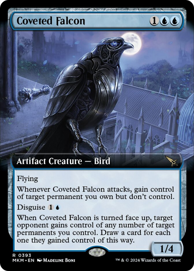 Coveted Falcon (Extended Art) [Murders at Karlov Manor] | Impulse Games and Hobbies