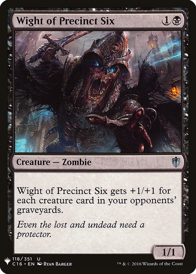 Wight of Precinct Six [Mystery Booster] | Impulse Games and Hobbies