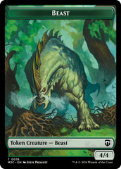 Beast (0016) // Copy Double-Sided Token [Modern Horizons 3 Commander Tokens] | Impulse Games and Hobbies