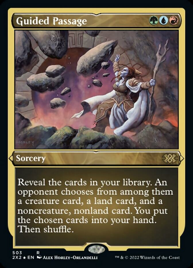 Guided Passage (Foil Etched) [Double Masters 2022] | Impulse Games and Hobbies