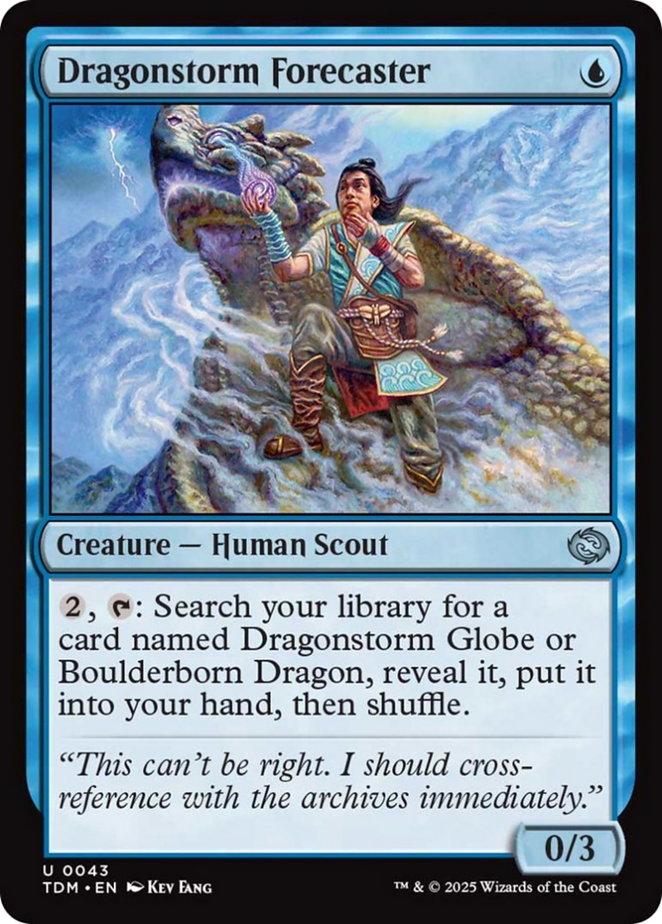 Dragonstorm Forecaster [Tarkir: Dragonstorm] | Impulse Games and Hobbies