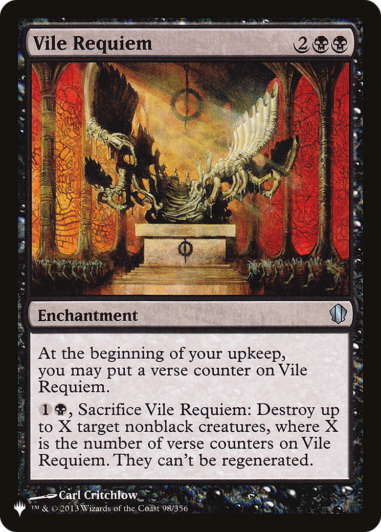 Vile Requiem [The List] | Impulse Games and Hobbies