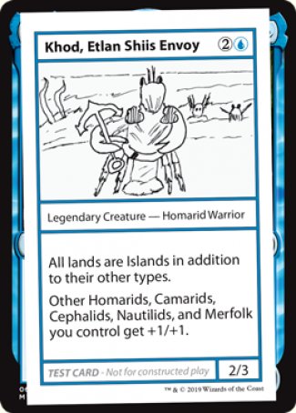 Khod, Etlan Shiis Envoy (2021 Edition) [Mystery Booster Playtest Cards] | Impulse Games and Hobbies