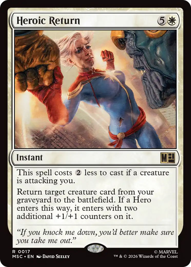 Heroic Return [Marvel Super Heroes Commander] | Impulse Games and Hobbies