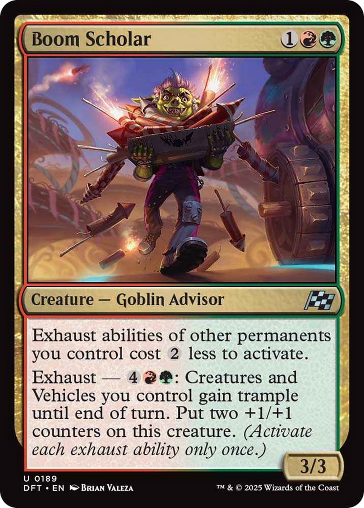 Boom Scholar [Aetherdrift] | Impulse Games and Hobbies