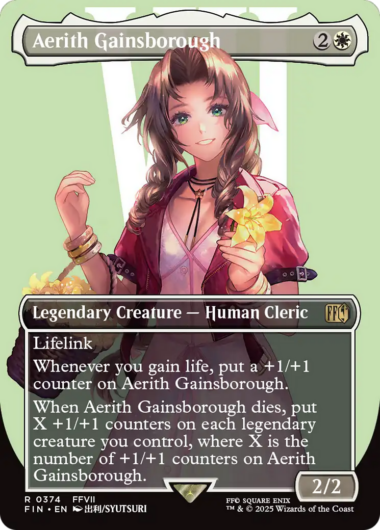 Aerith Gainsborough (Borderless) [FINAL FANTASY] | Impulse Games and Hobbies