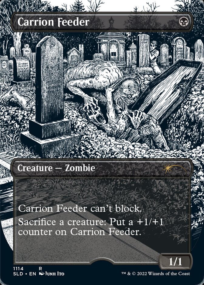 Carrion Feeder (Borderless Etched Foil) [Secret Lair Drop Series] | Impulse Games and Hobbies