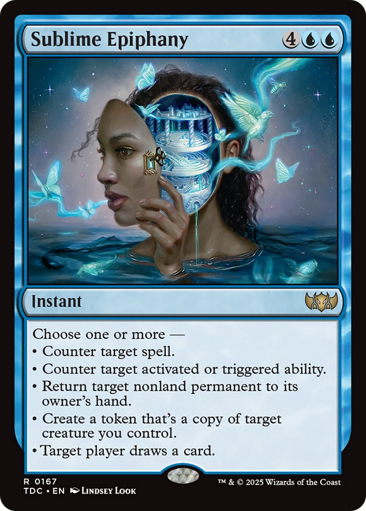 Sublime Epiphany [Tarkir: Dragonstorm Commander] | Impulse Games and Hobbies