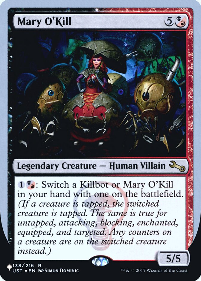 Mary O'Kill (Unfinity Foil Edition) [The List] | Impulse Games and Hobbies