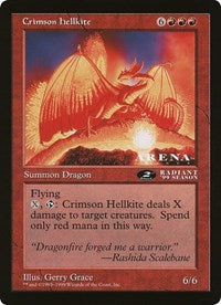 Crimson Hellkite (Oversized) [Oversize Cards] | Impulse Games and Hobbies